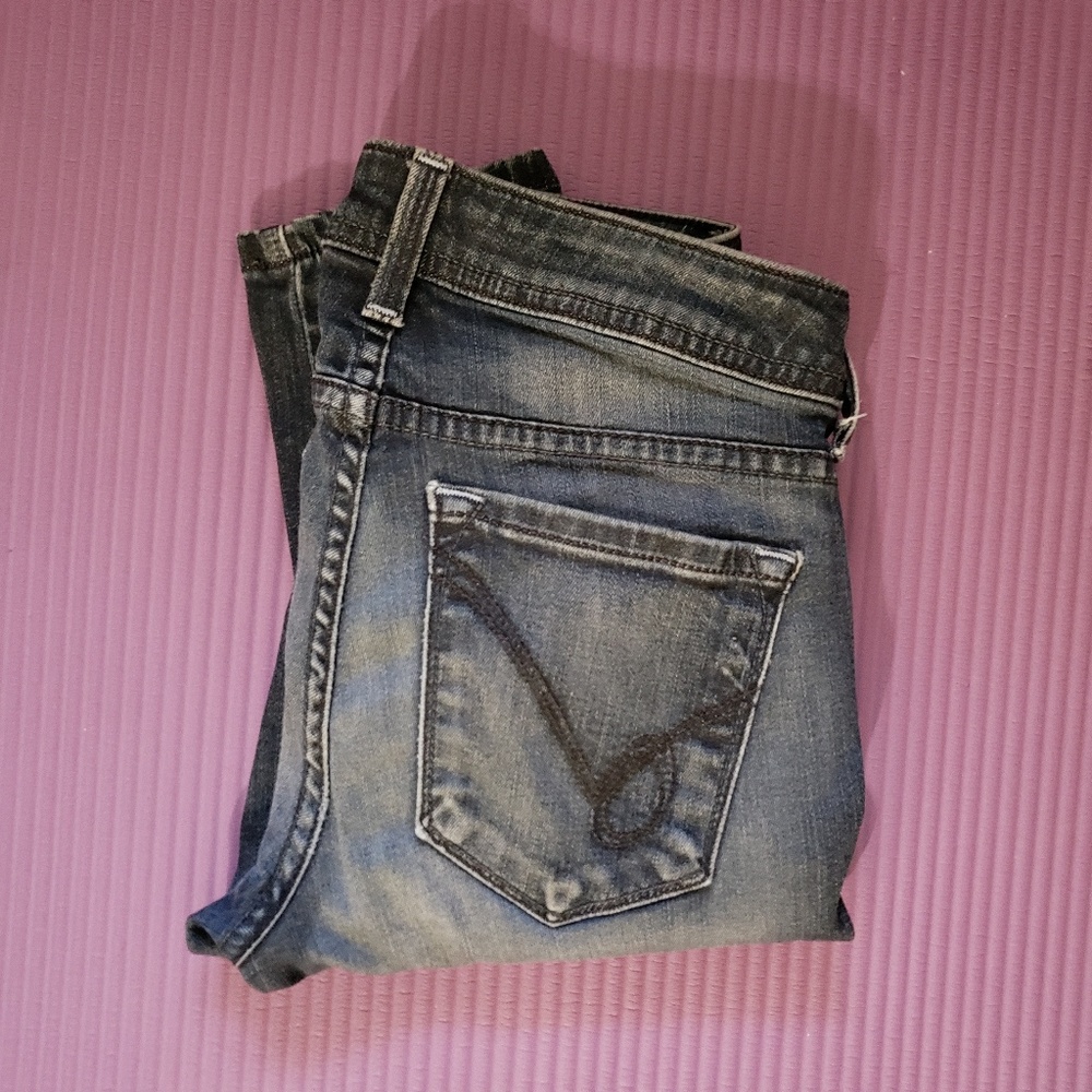 Bebe Signature Stretch Skinny Jeans sz 26